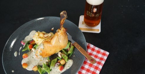 Bitburger kocht: Coq au bière