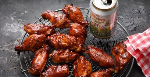 Bitburger grillt: Spicy Beer Chicken Wings