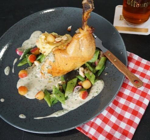 Bitburger kocht: Coq au bière